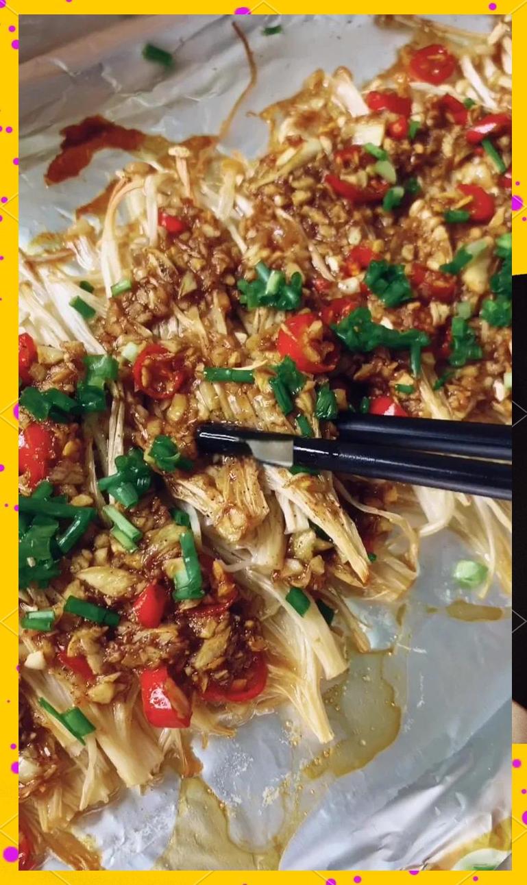 烤金针菇的做法(烤金针菇的做法大全家常窍门)